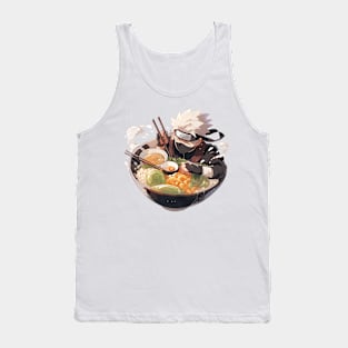 kakashi in noodles Tank Top